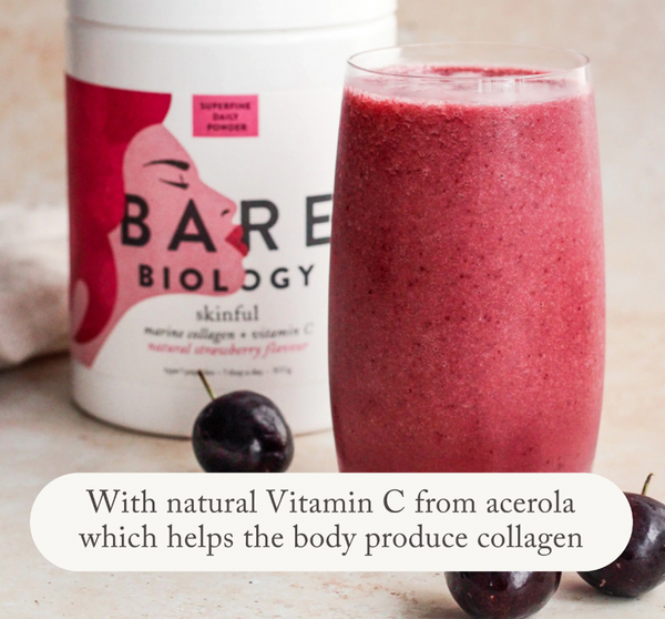 Pure Marine Collagen Powder with Vitamin C