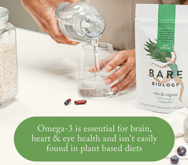Vim & Vigour : Vegan friendly Omega 3